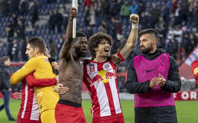 André Ramalho celebra vitória e classificação do Red Bull Salzburg para mais uma decisão da Copa da Áustria