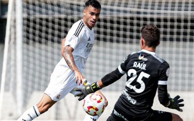 Dias depois de marcar um gol em jogo-treino do Real Madrid, Reinier faz hat-trick em vitória do Castilla