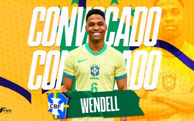 Wendell vibra com nova convocação para a Seleção Brasileira: “Como se fosse a primeira vez”